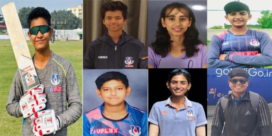 Eight daughters of Agra became part of the UP cricket team