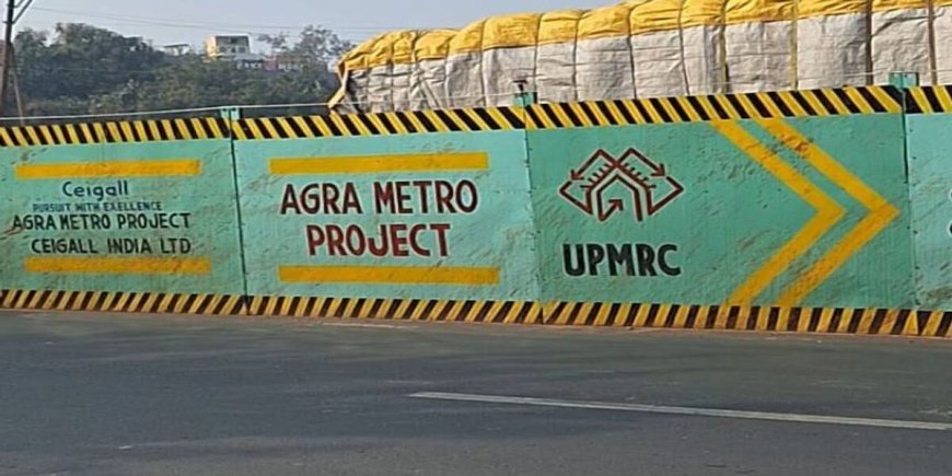 Metro station entries will be made on both sides of MG Road, both corridors will be connected at Agra College, passengers will not have to cross the road